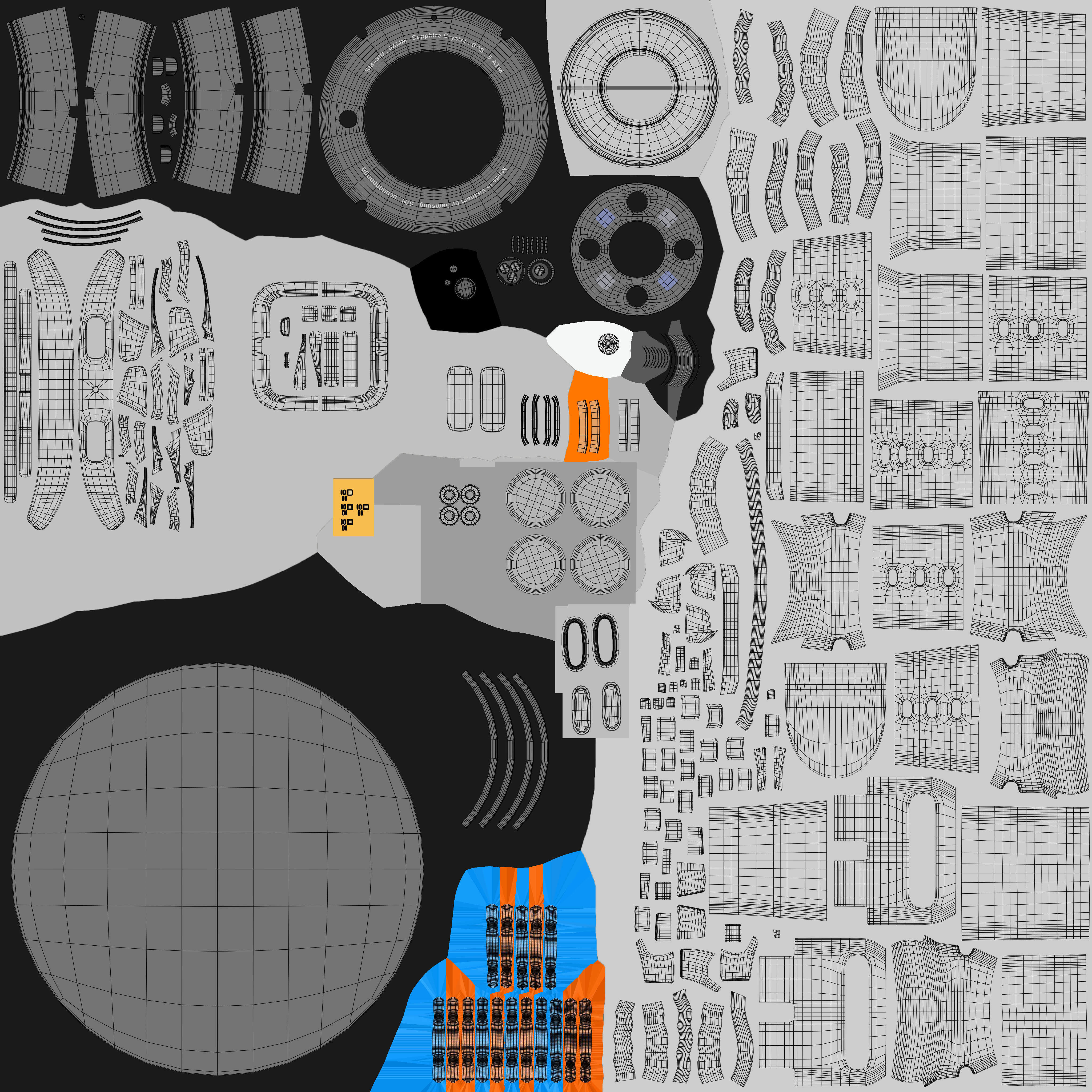 Samsung Galaxy Watch 7 Silver 3D model_7