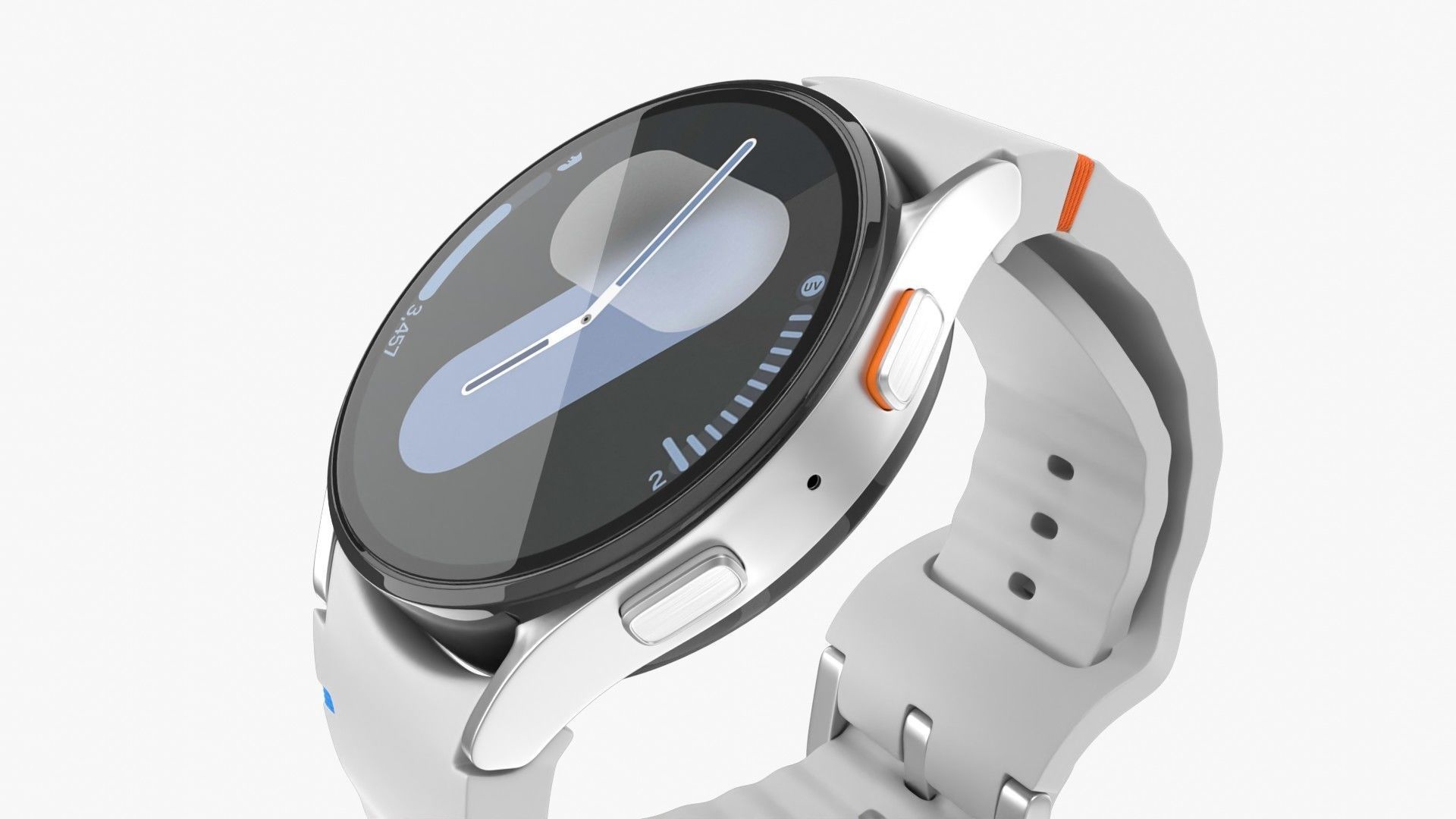 Samsung Galaxy Watch 7 Silver 3D model_6