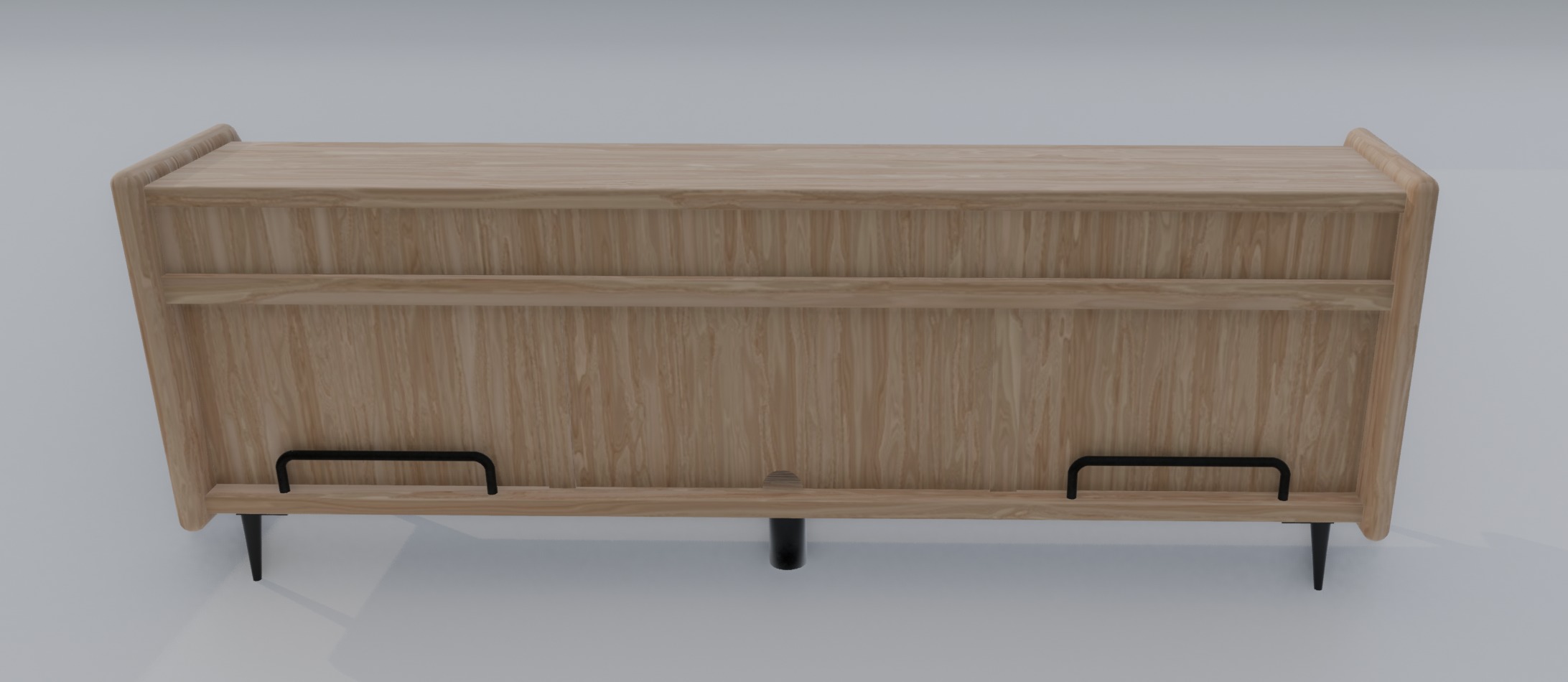 Tv Board 3D model_4