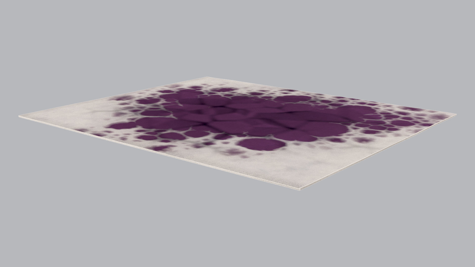 Rug Carpet Bubbles 3D model_2