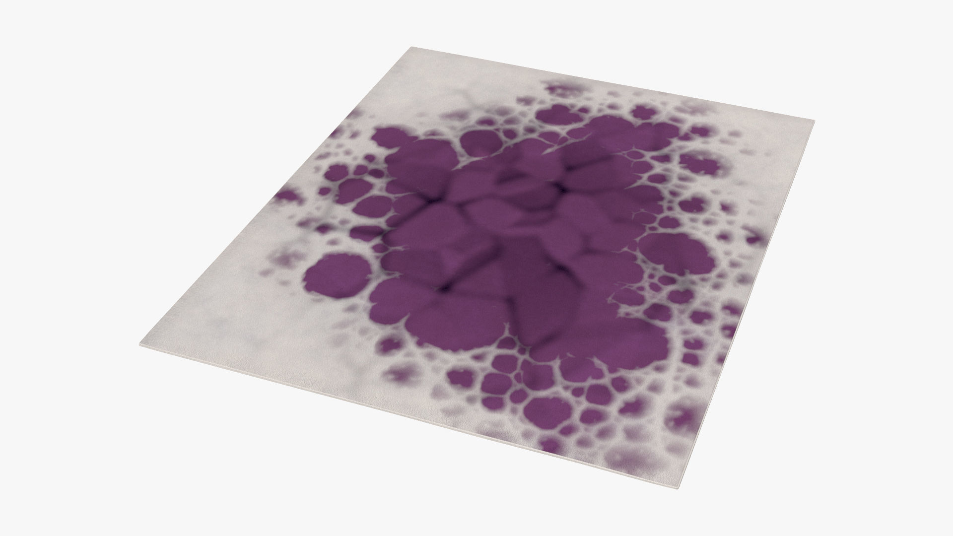 Rug Carpet Bubbles 3D model_5