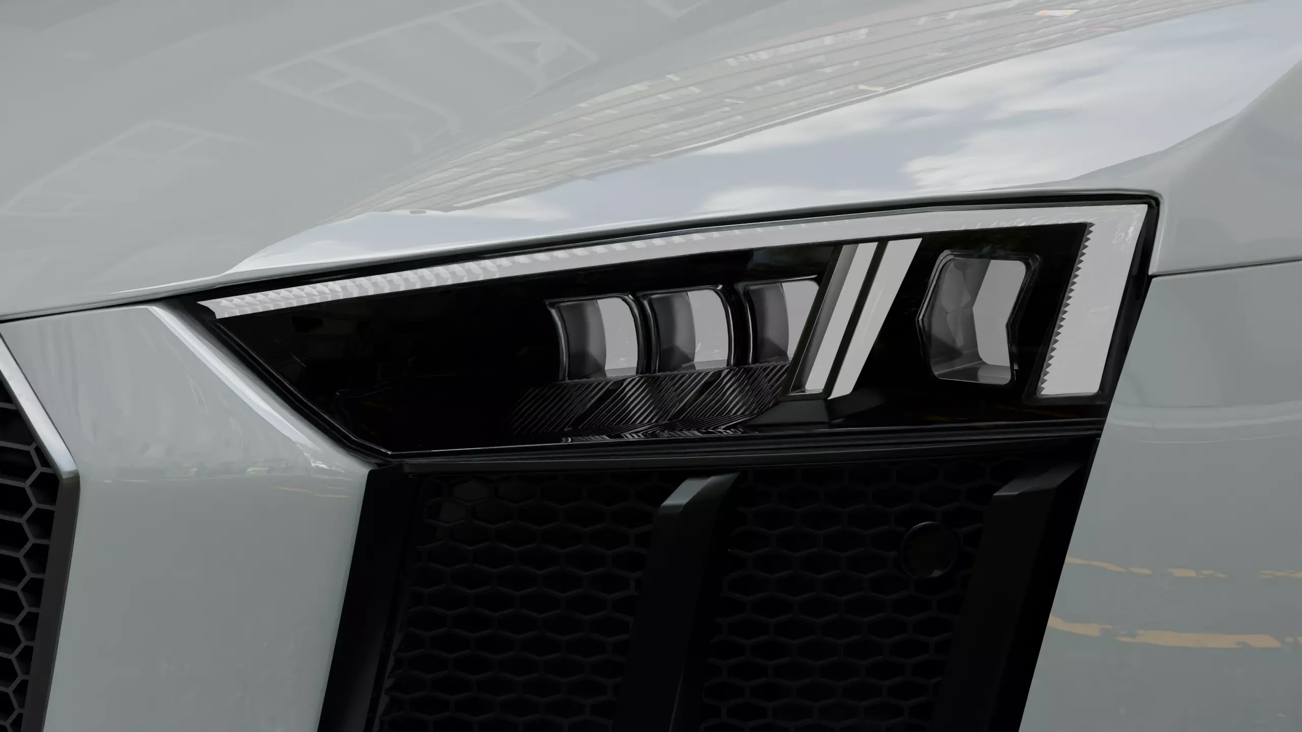 Audi R8 2017 3D model_0