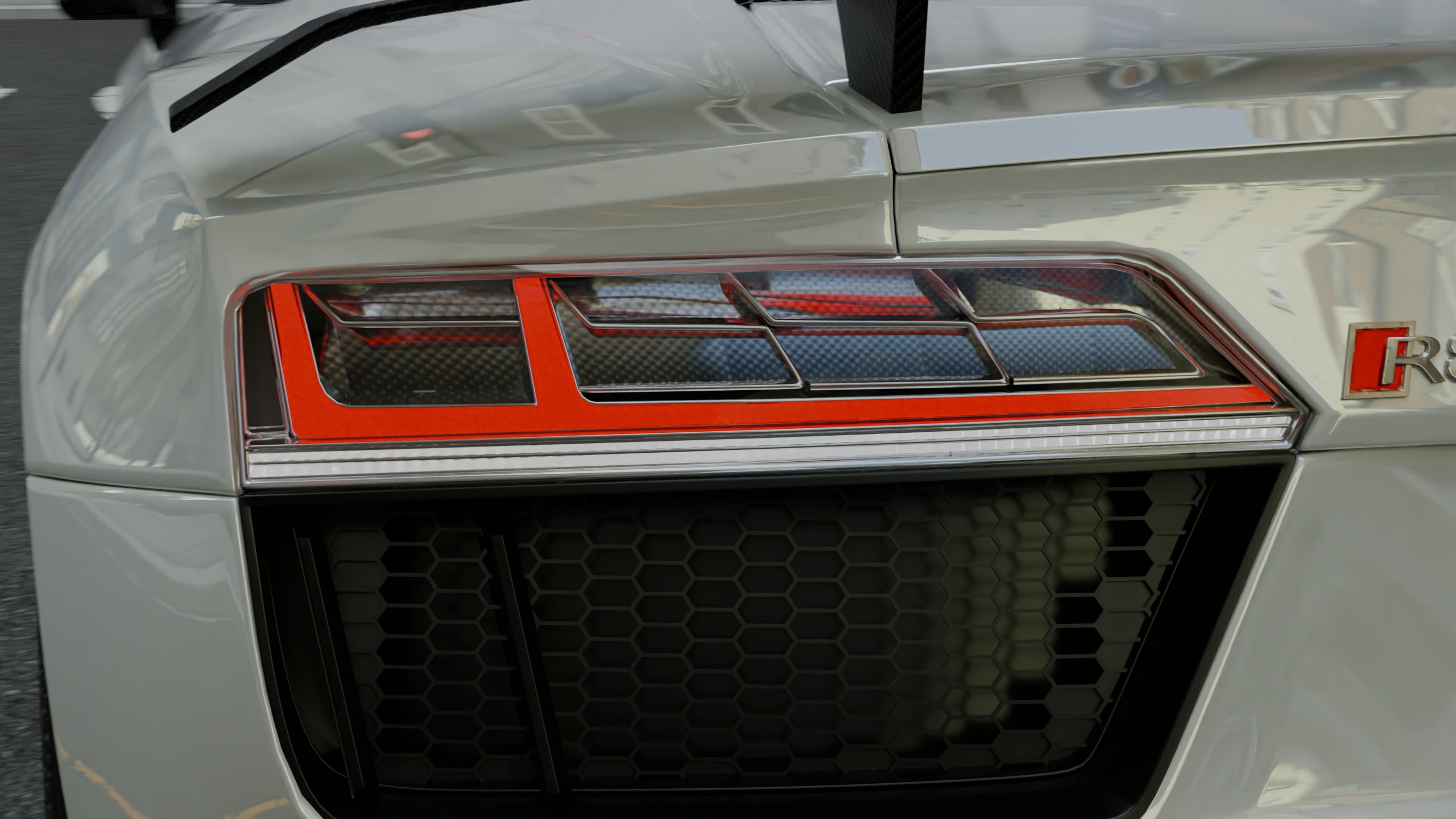 Audi R8 2017 3D model_2