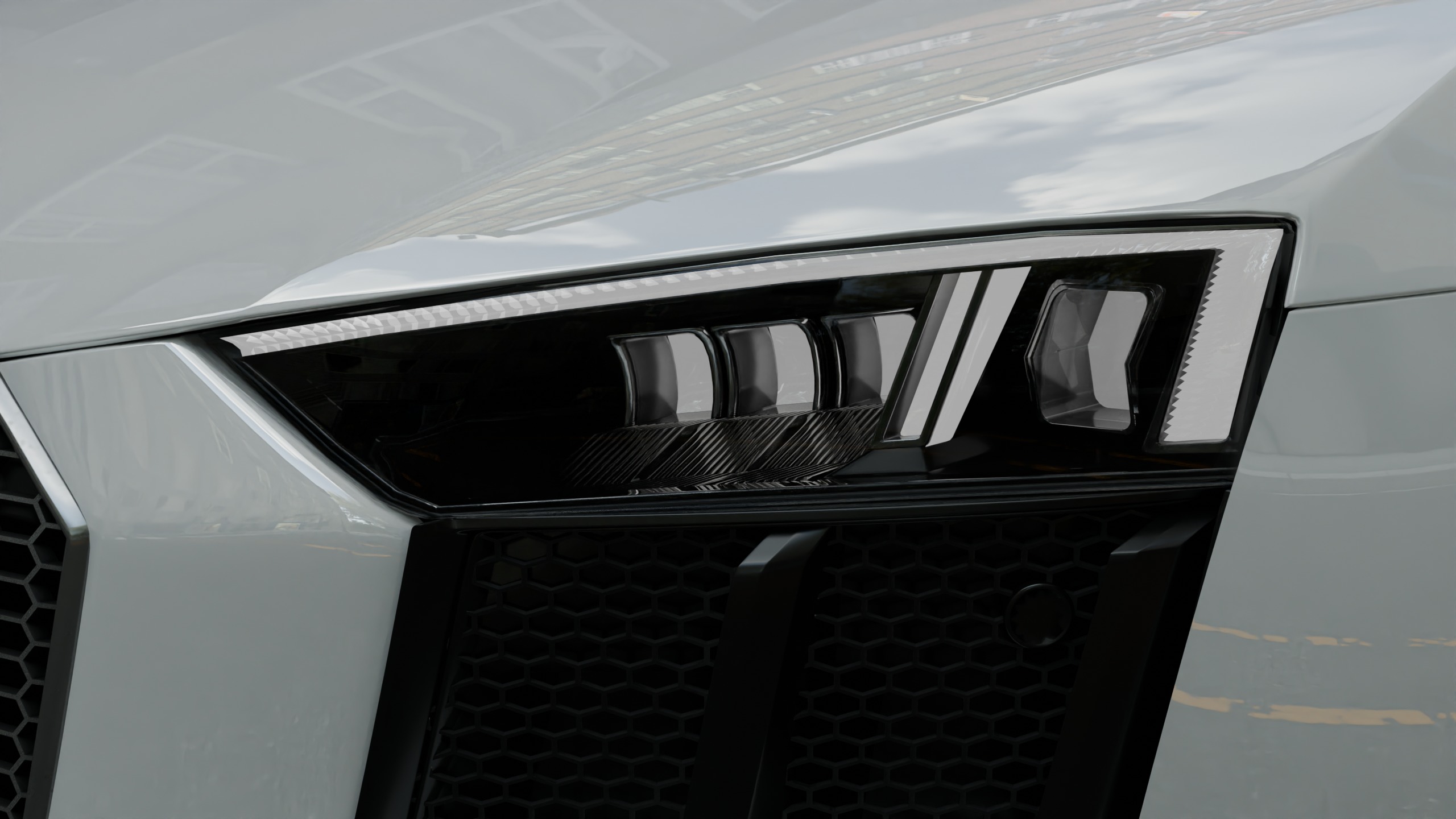Audi R8 2017 3D model_1
