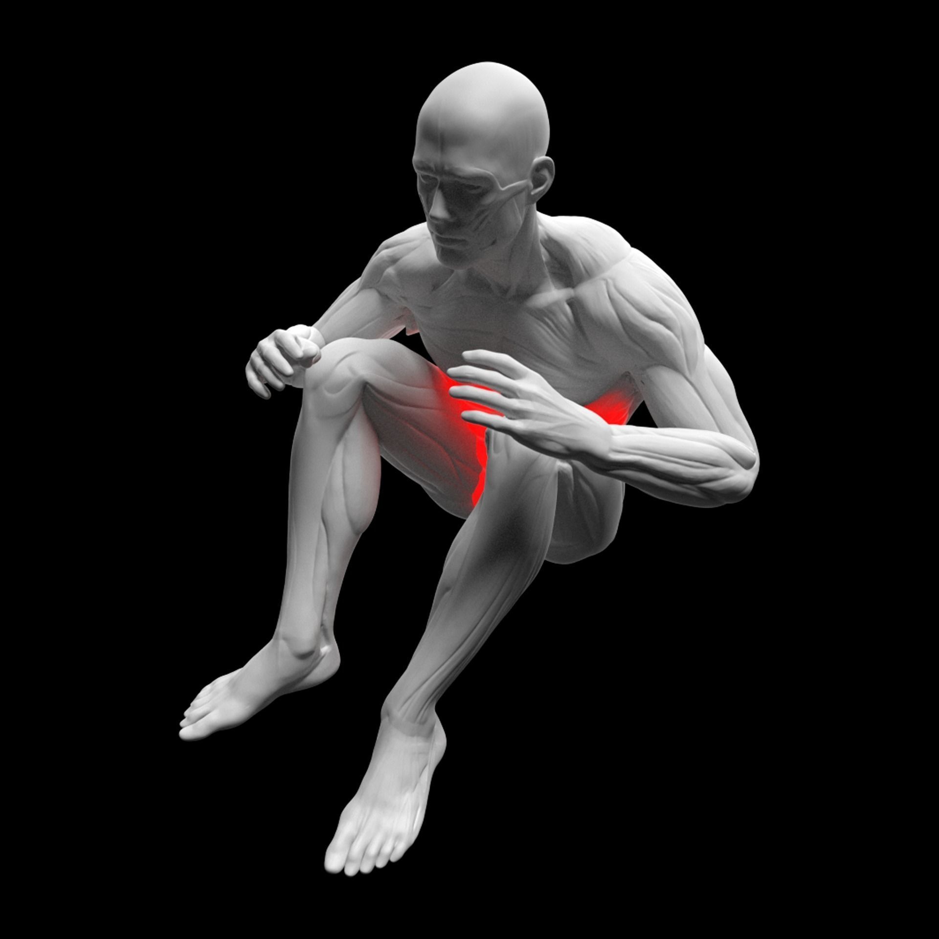 Gym Exercise Animations Pack 3D model_76