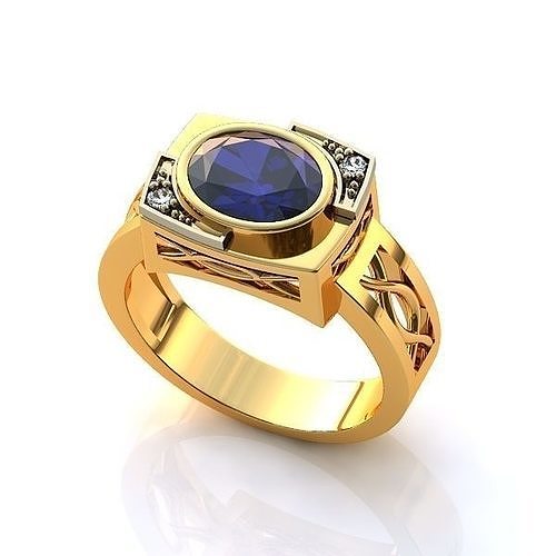 Mens ring 3D print model