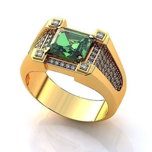 Mens ring 3D print model