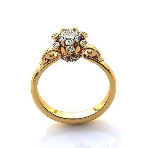 Women ring 3D print model