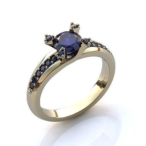 Women ring 3D print model