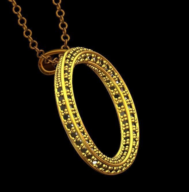 Spiral Mobius Diamond Pendant 3D print model_1
