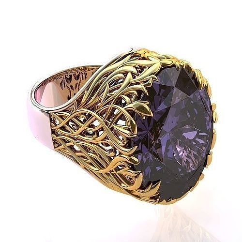 Women ring 3D print model