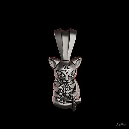 Hell Cat 3D print model