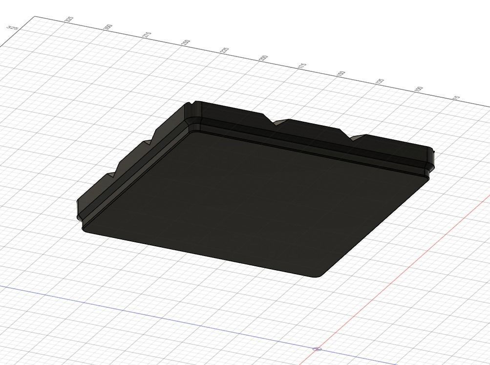 Stackable RailMatch Acrylic Paint 18ml Pot Storage Boxes 3D print model_11