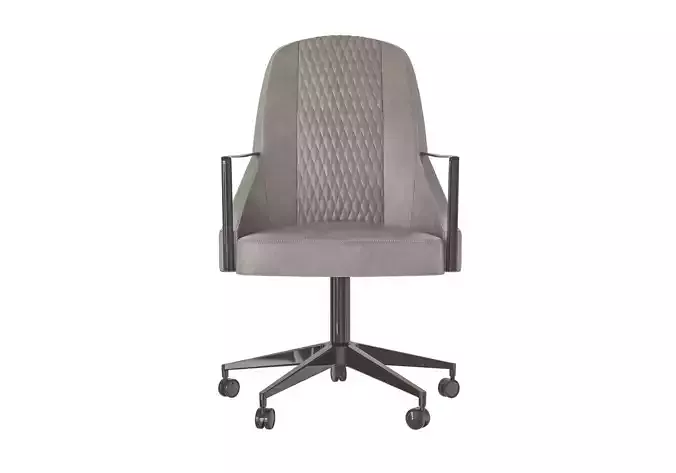Contemporary swivel armchair by MODENESE  3D model
