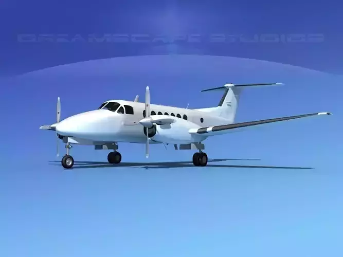 Beechcraft 350 King Air Bare Metal