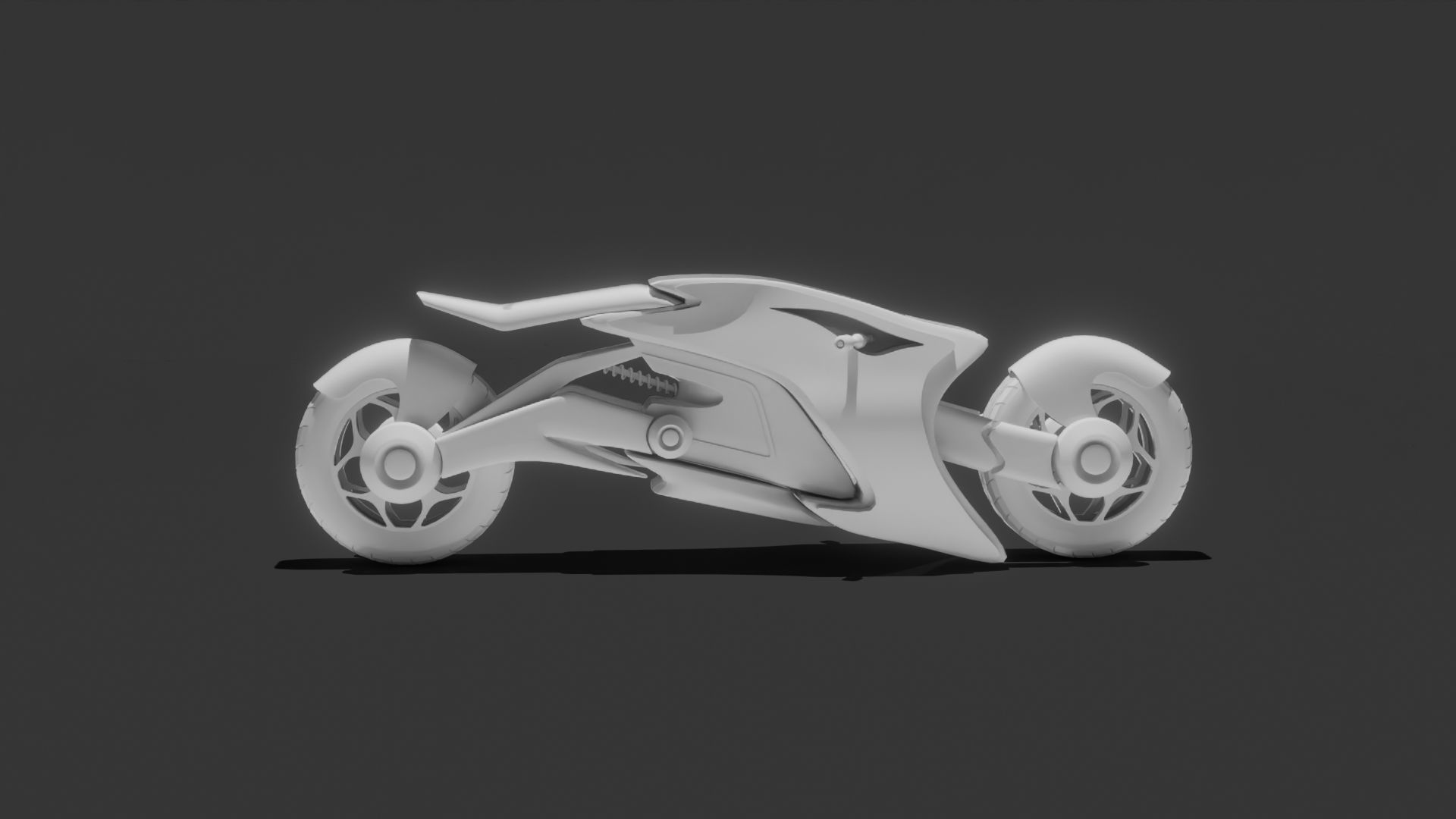 Scifi Bike 3D model_6