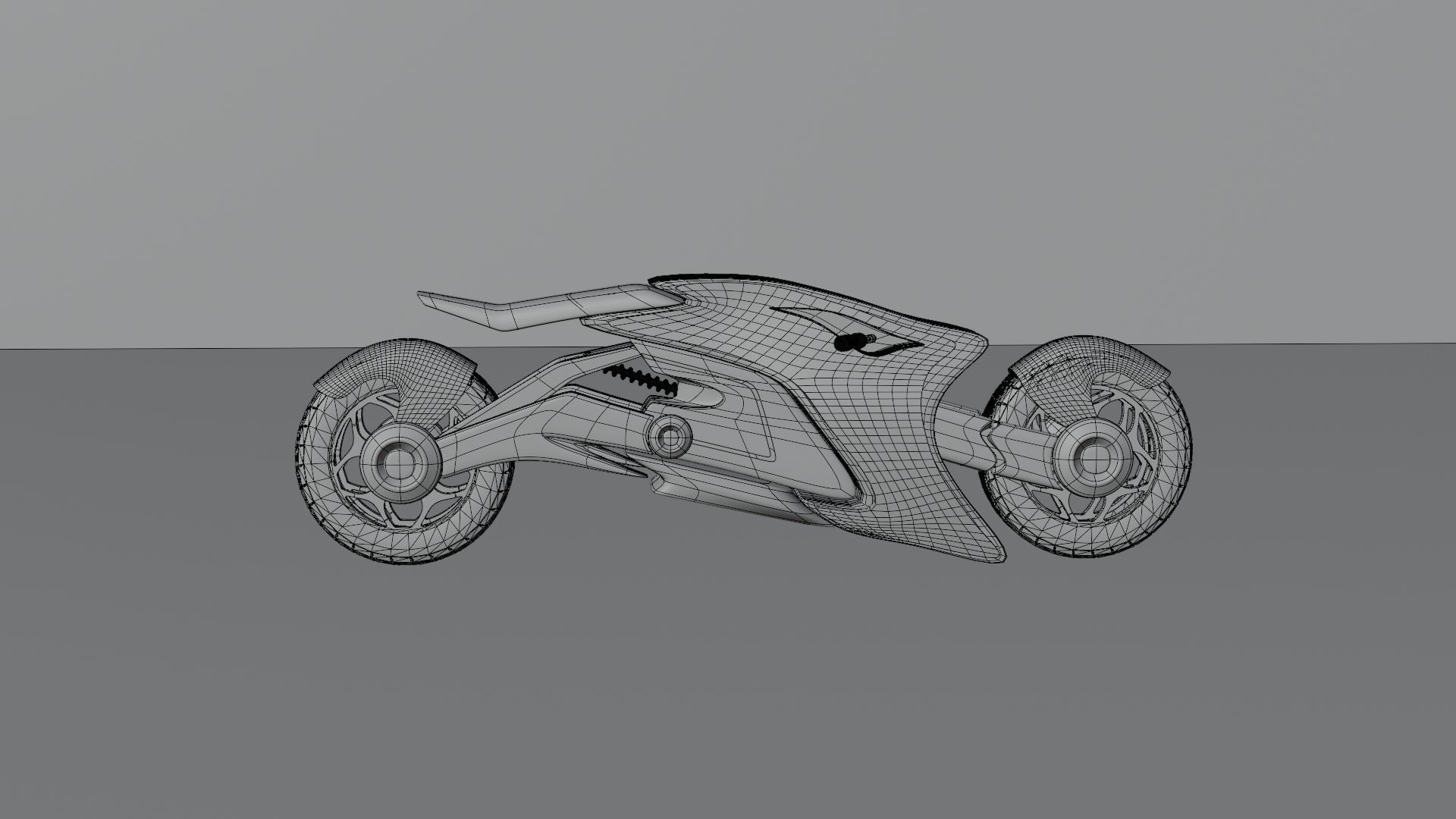 Scifi Bike 3D model_5