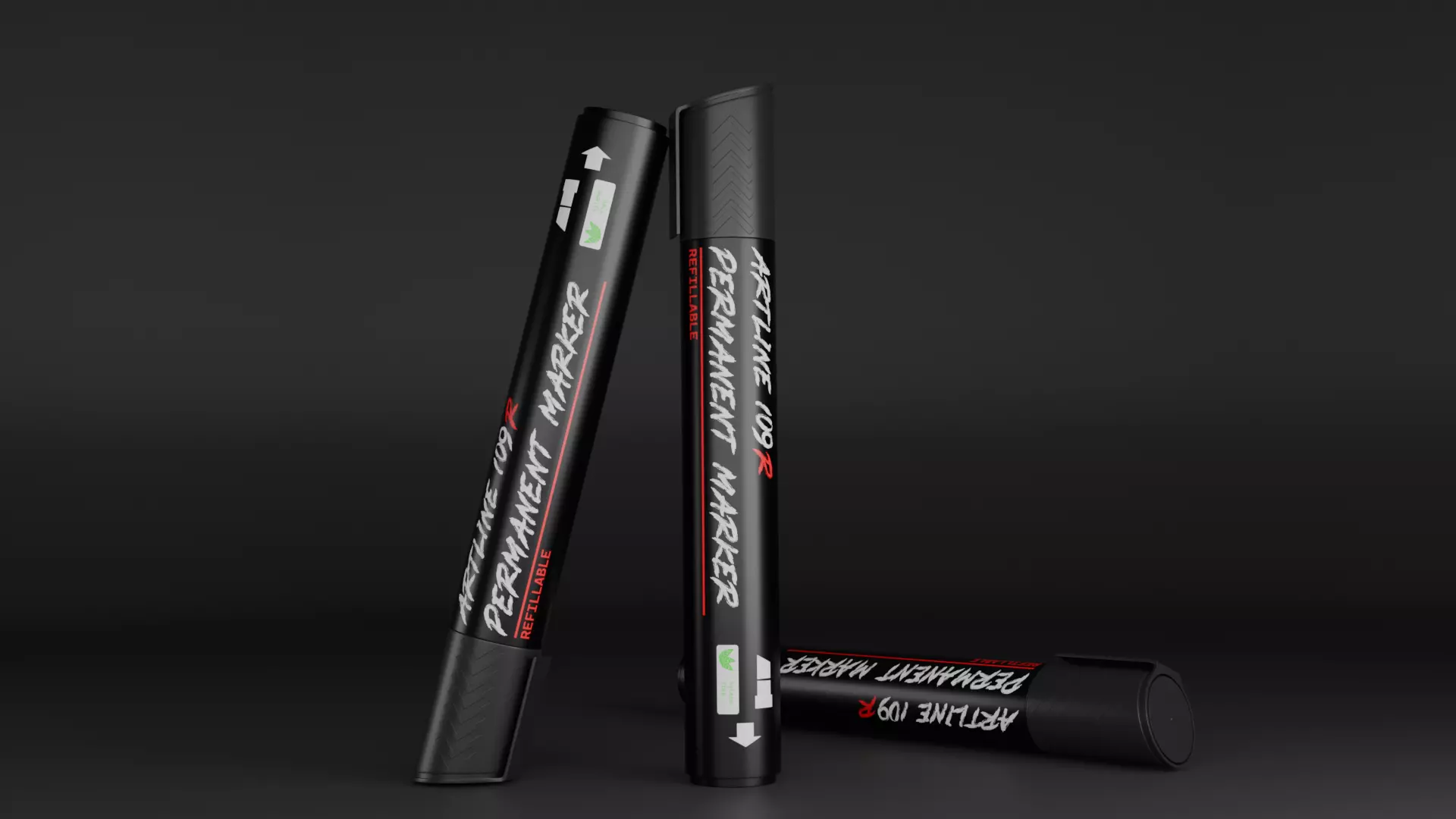 Marker Pen 3d Model 3D model