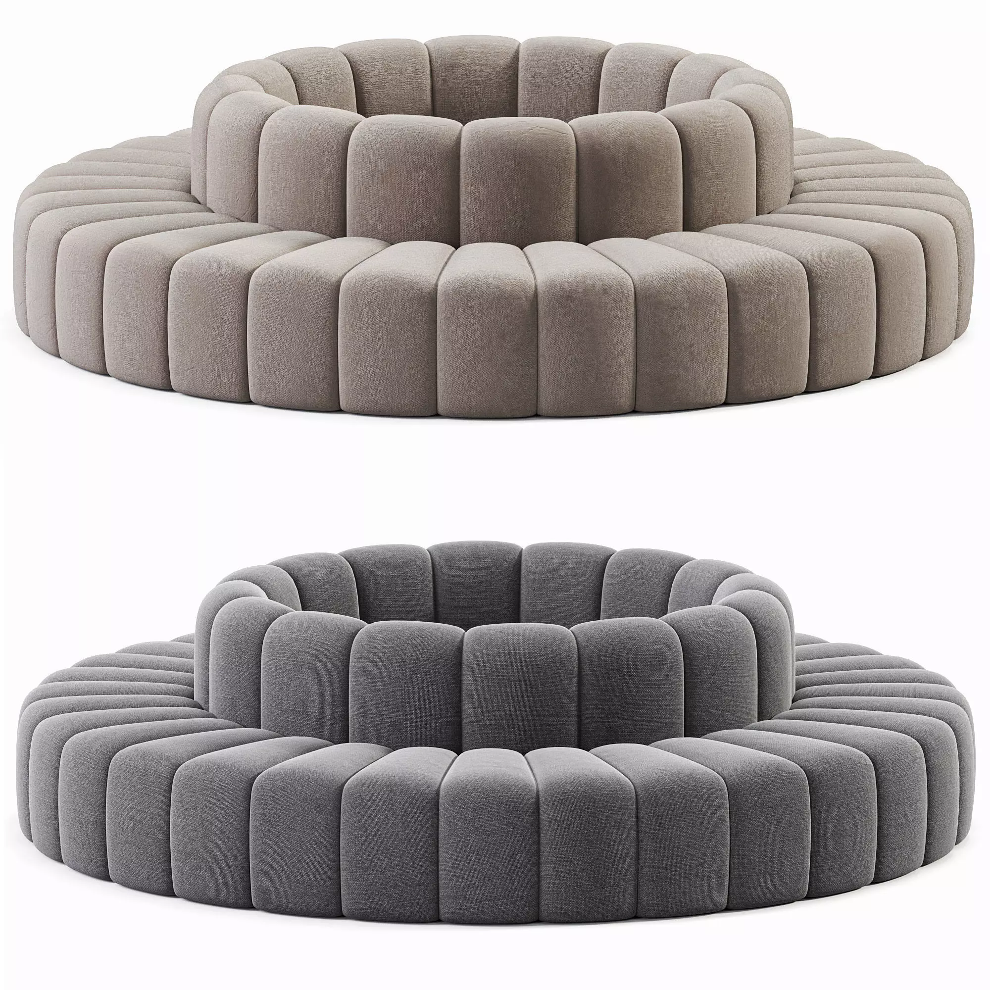 BOB Sofa By Bla Station Low-poly 3D model_0