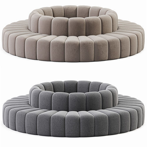 BOB Sofa By Bla Station Low-poly 3D model