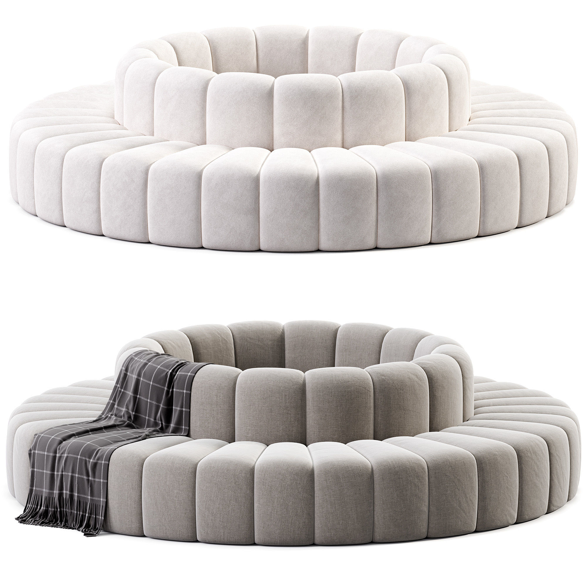 BOB Sofa By Bla Station Low-poly 3D model_1