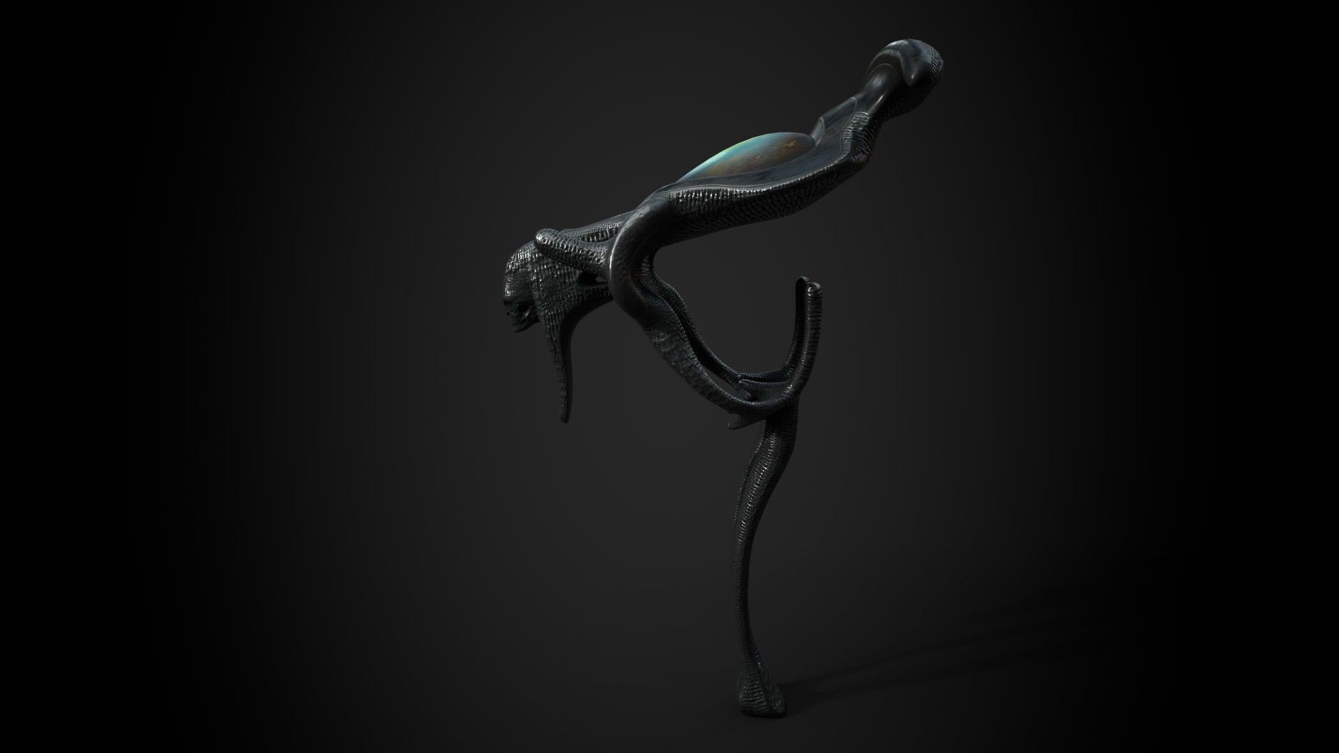 Vintage SciFi Pack VOL 8 Control screen Low-poly 3D model_14