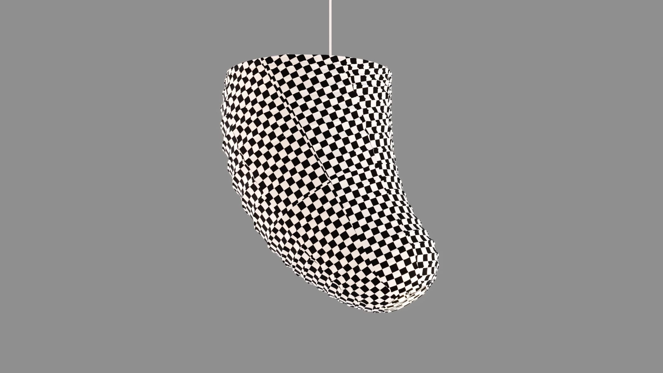 Akari VB-13C Lamp by Isamu Noguchi 3D model_9