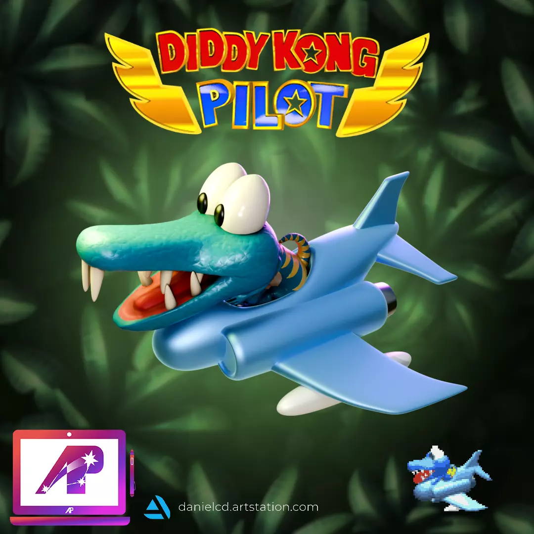 DK Pilot Klaptrap 3D print model_0