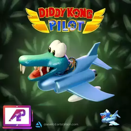 DK Pilot Klaptrap 3D print model