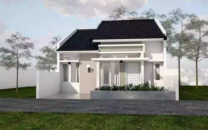 gambar rendering sketchup