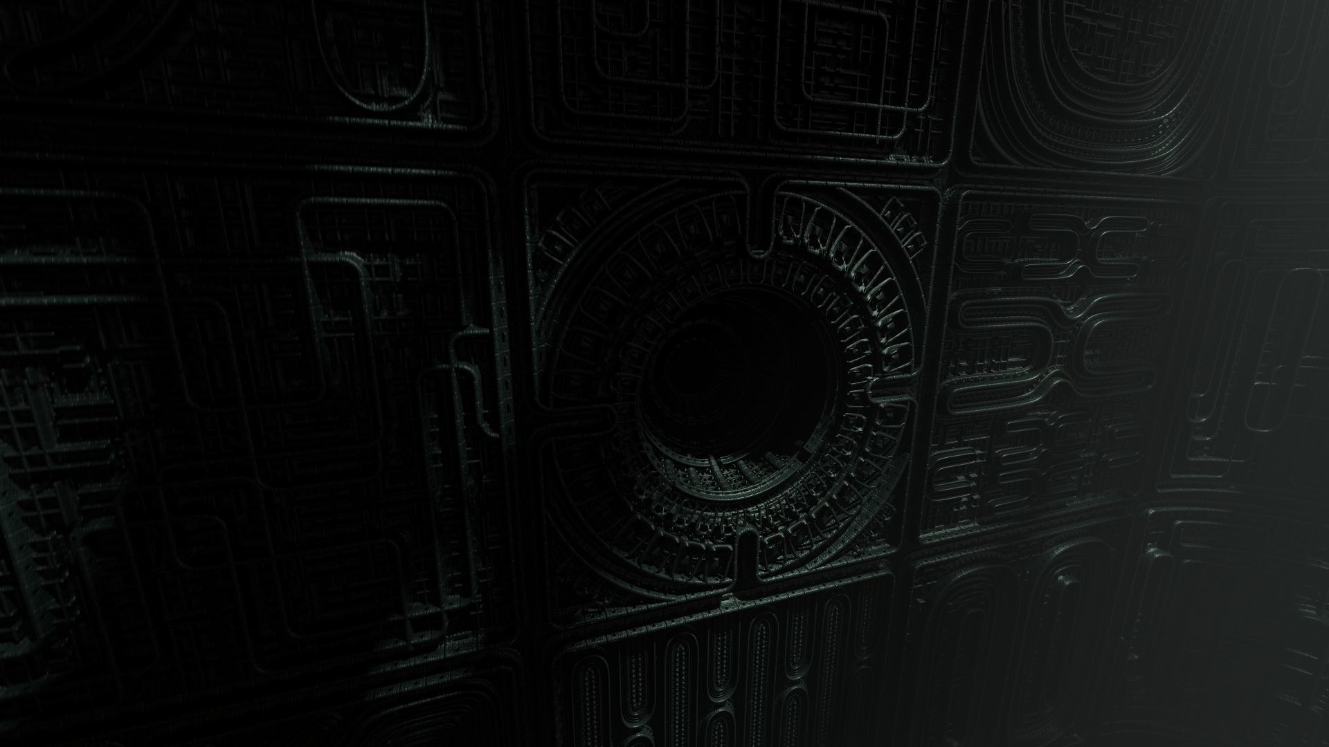 Vintage SciFi Pack VOL 11 Walls Low-poly 3D model_5