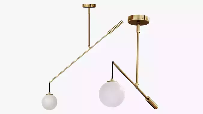 Modern Counterbalance pendant lamp