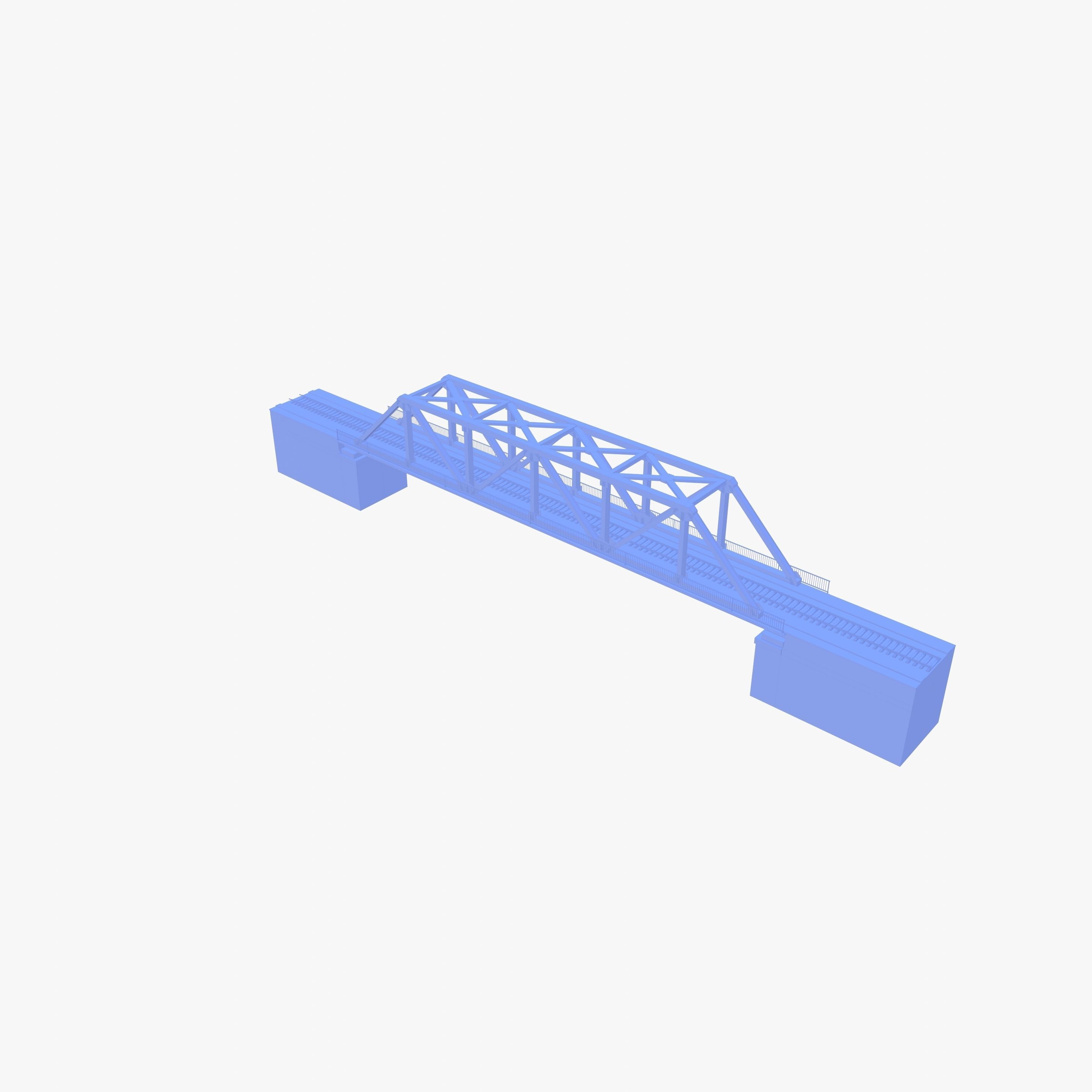 Bridge v1 Low-poly 3D model_24