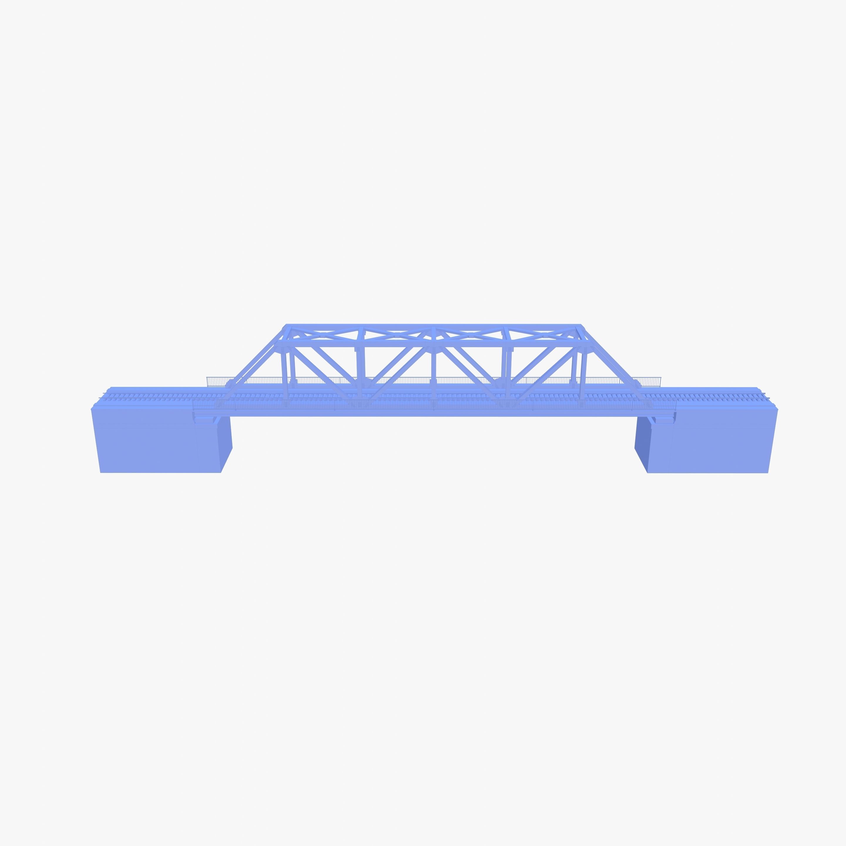 Bridge v1 Low-poly 3D model_23
