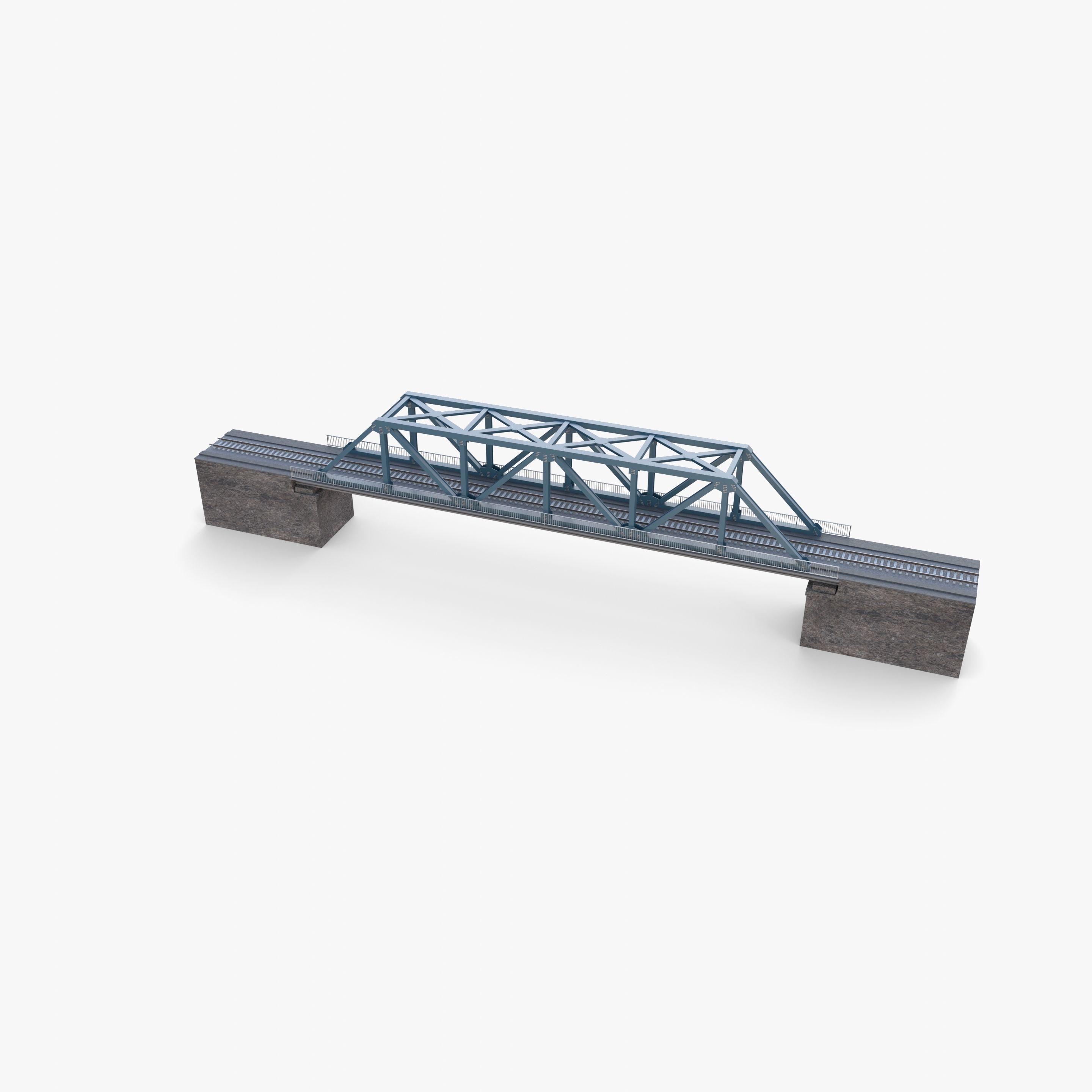 Bridge v1 Low-poly 3D model_13