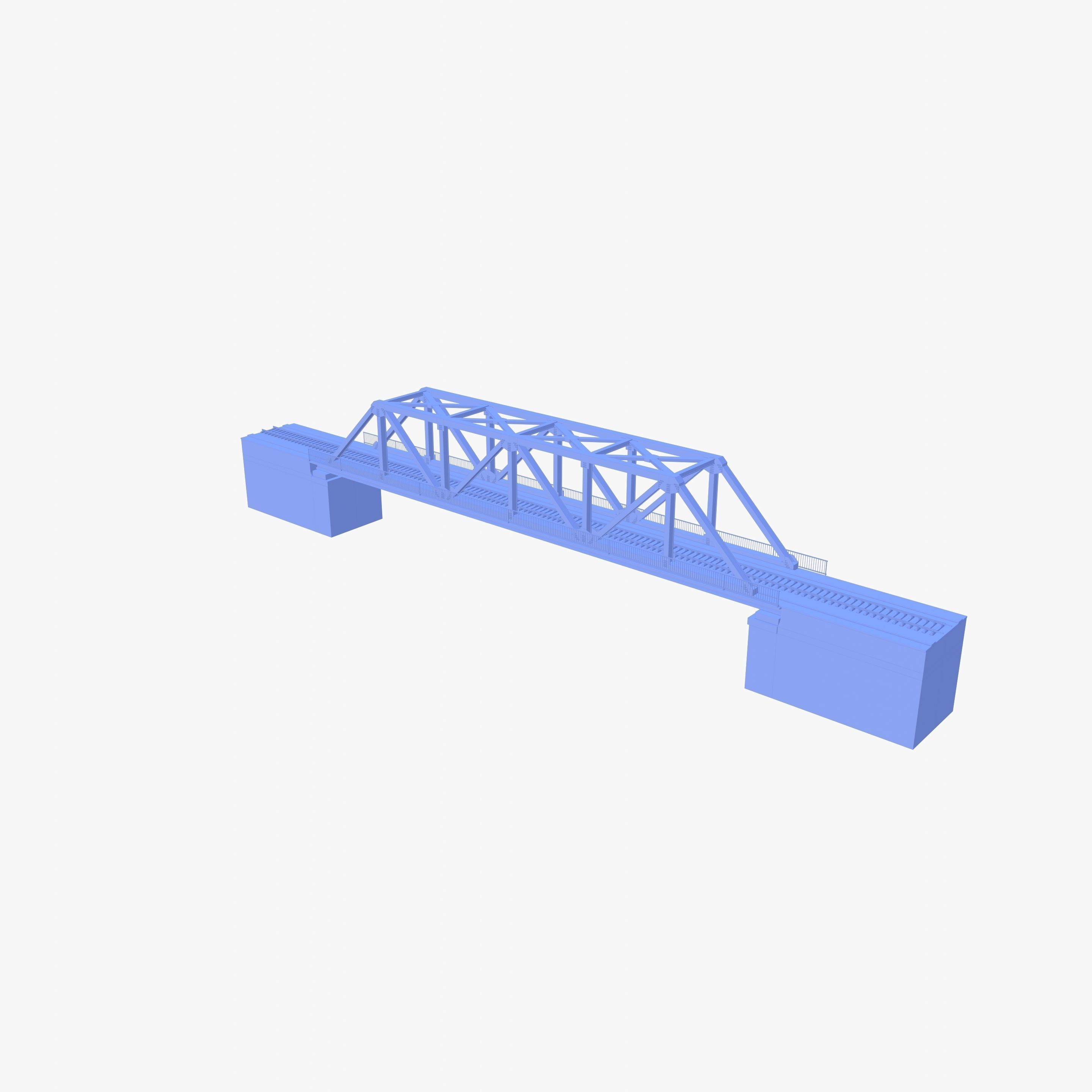 Bridge v1 Low-poly 3D model_20