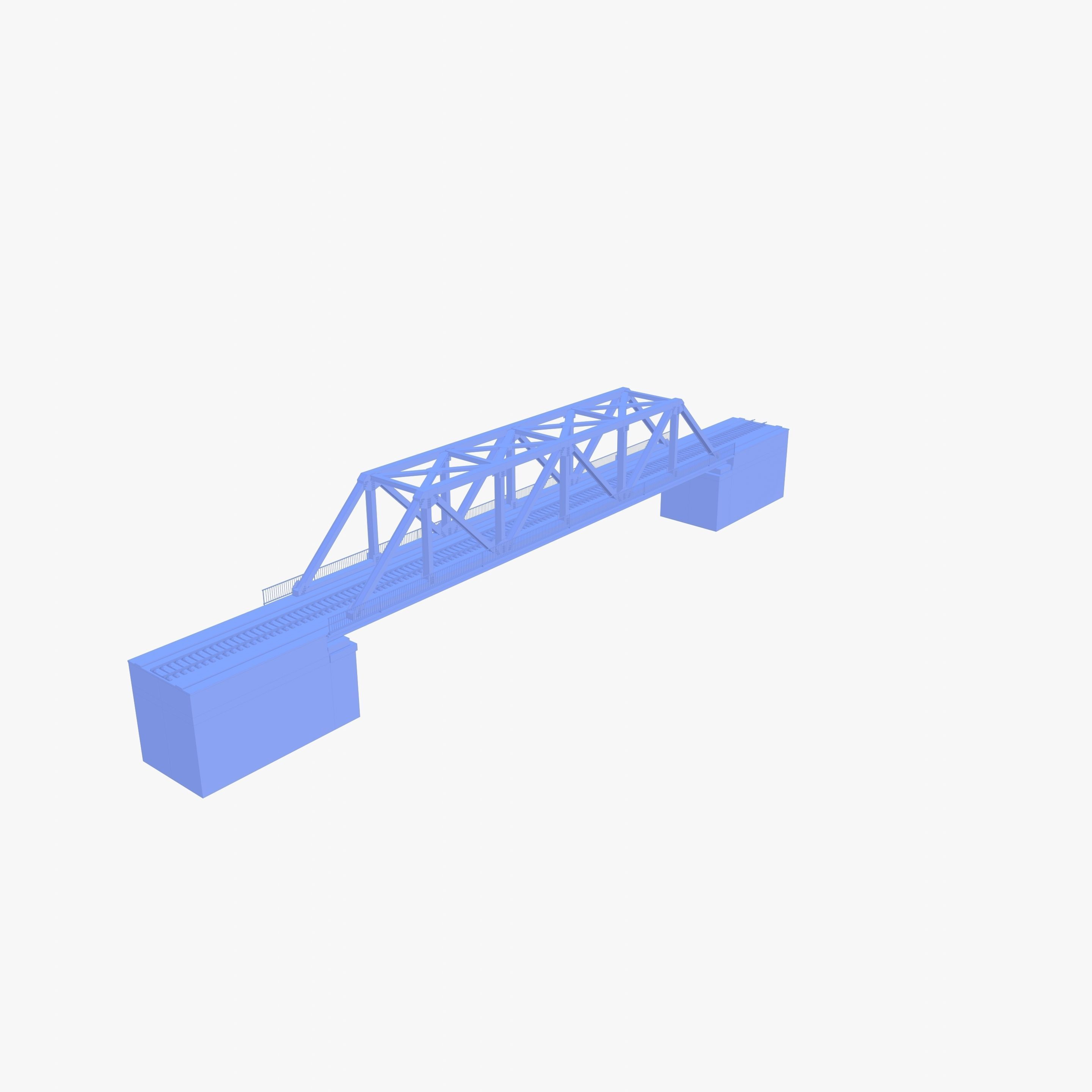Bridge v1 Low-poly 3D model_17
