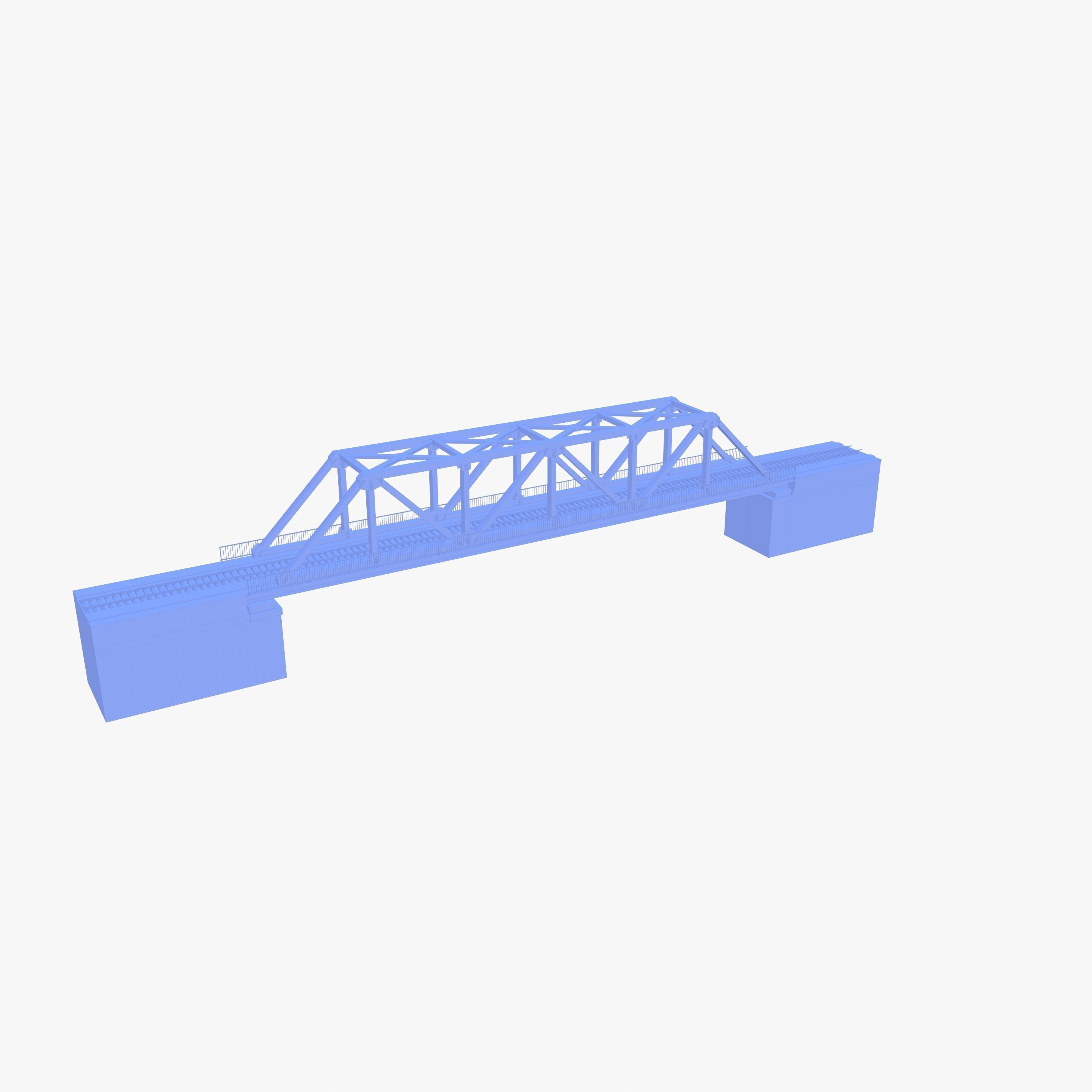 Bridge v1 Low-poly 3D model_18