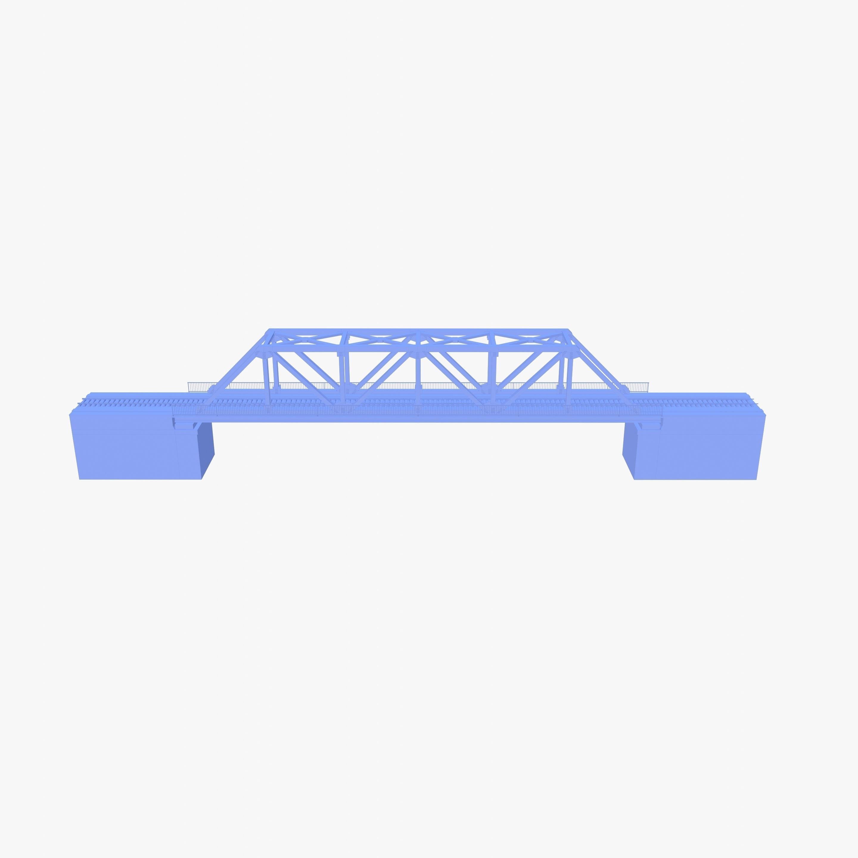 Bridge v1 Low-poly 3D model_19