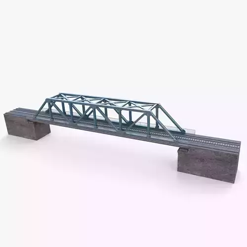 Bridge v1 Low-poly 3D model