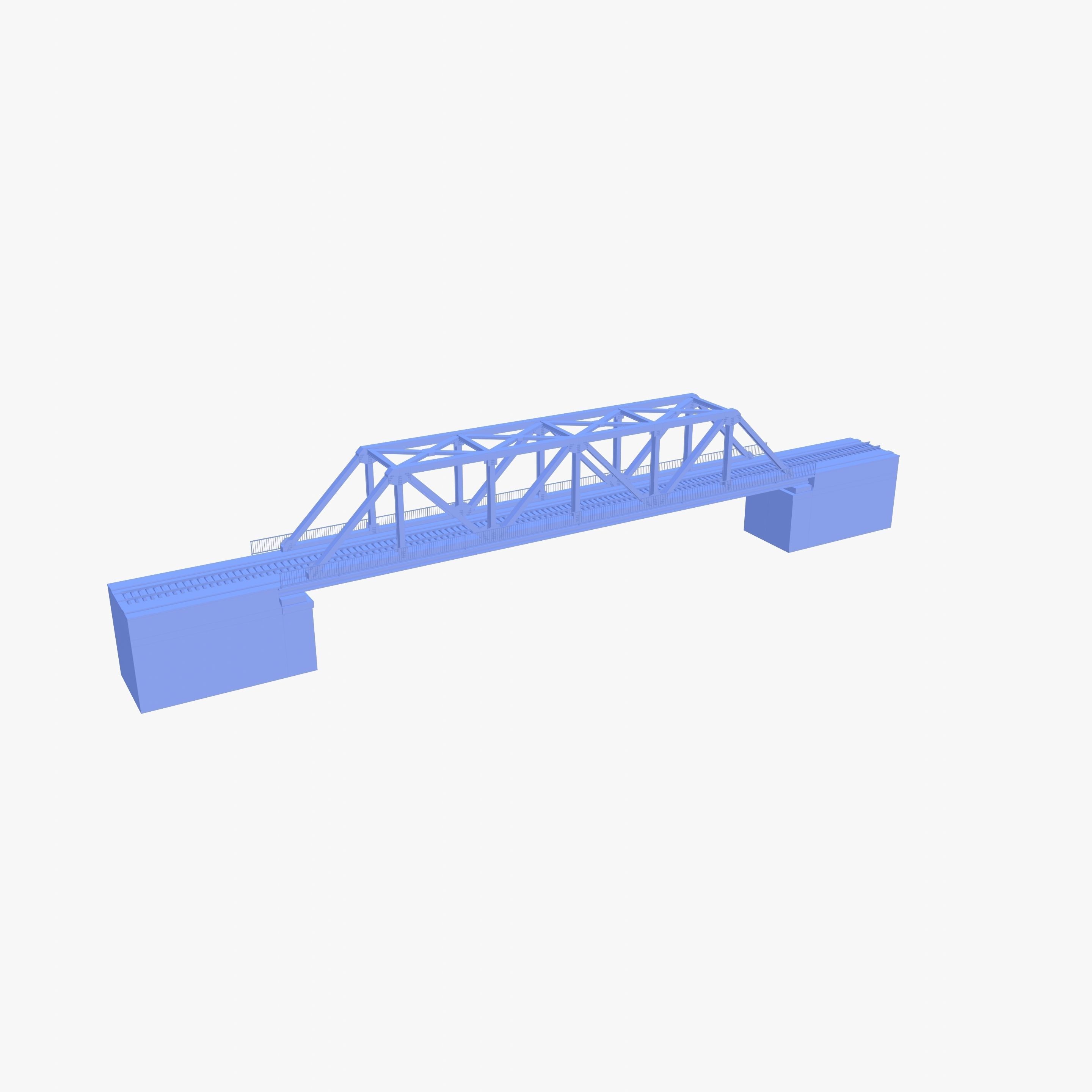 Bridge v1 Low-poly 3D model_22