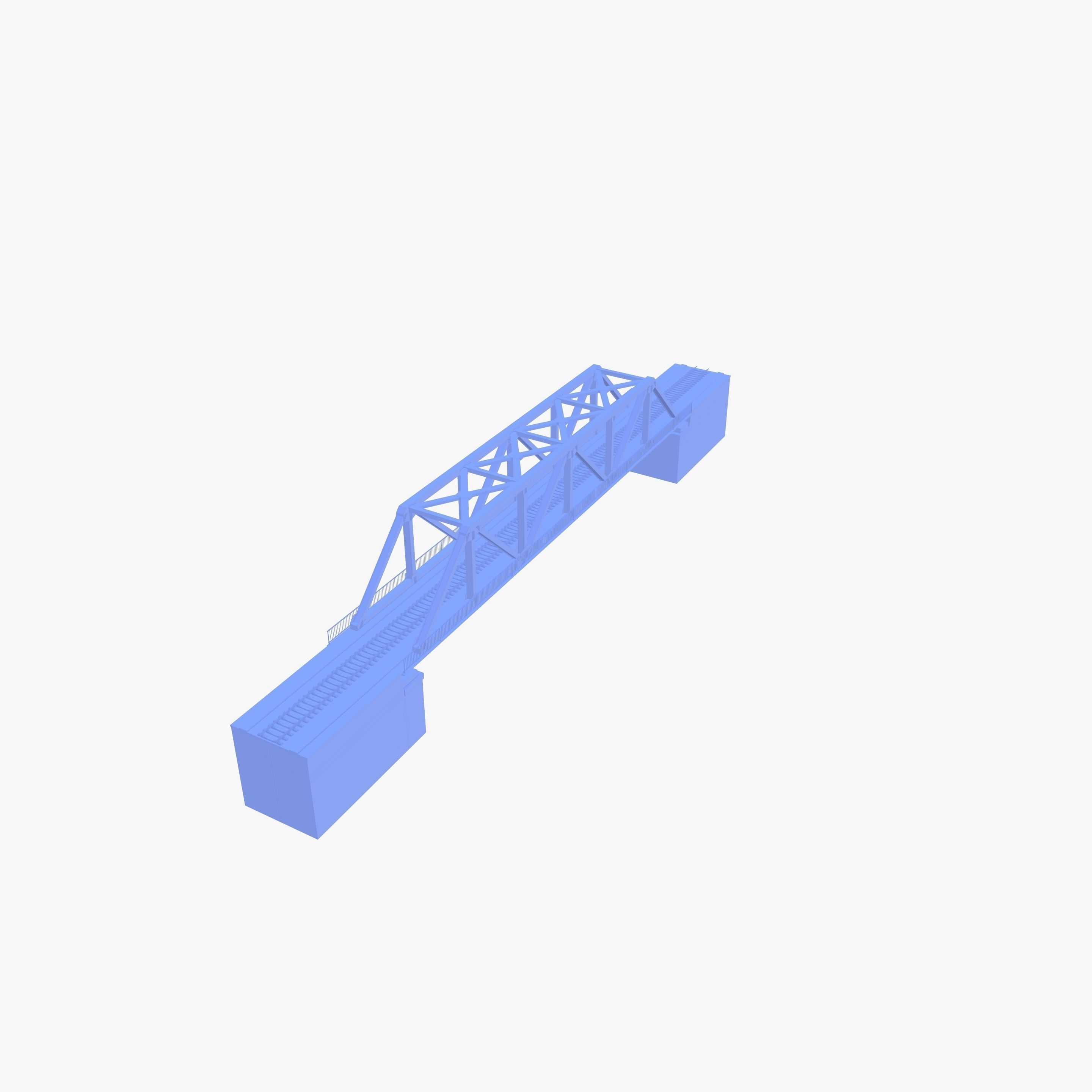 Bridge v1 Low-poly 3D model_25