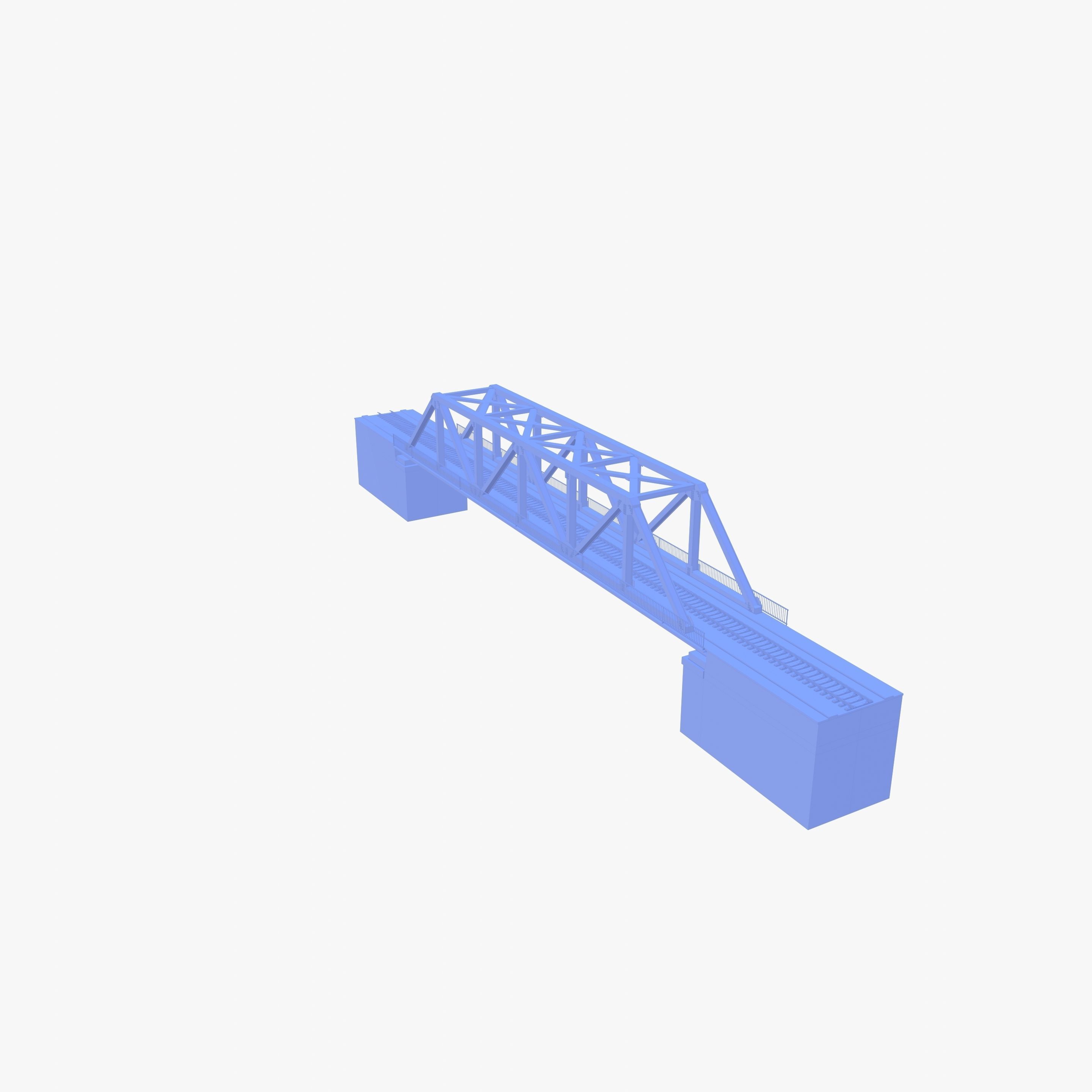 Bridge v1 Low-poly 3D model_15