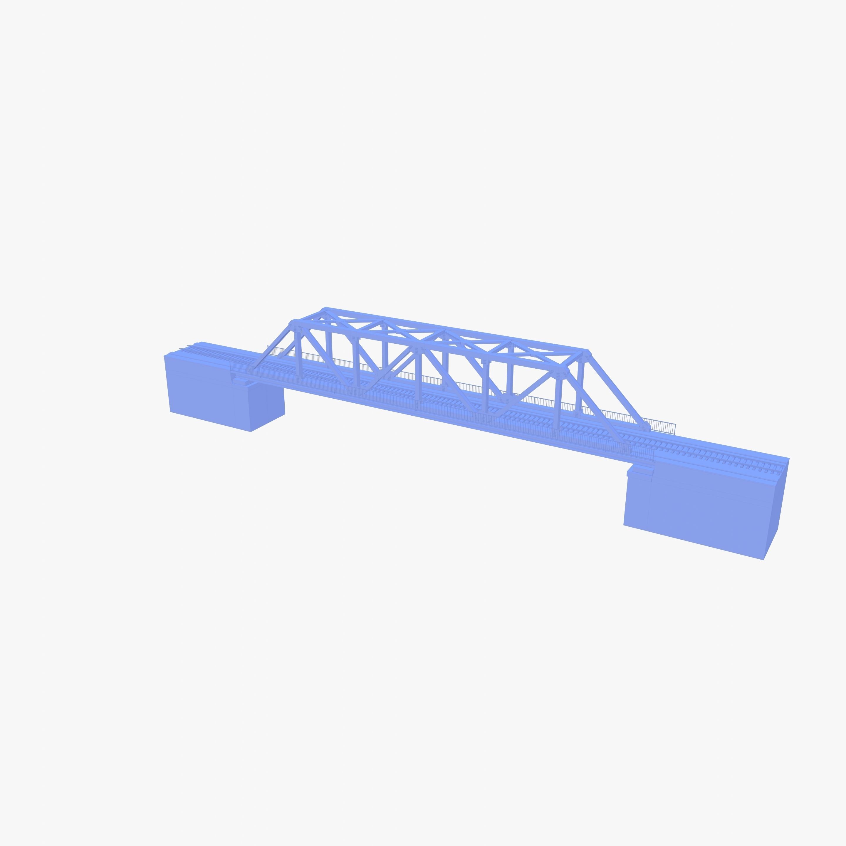 Bridge v1 Low-poly 3D model_14
