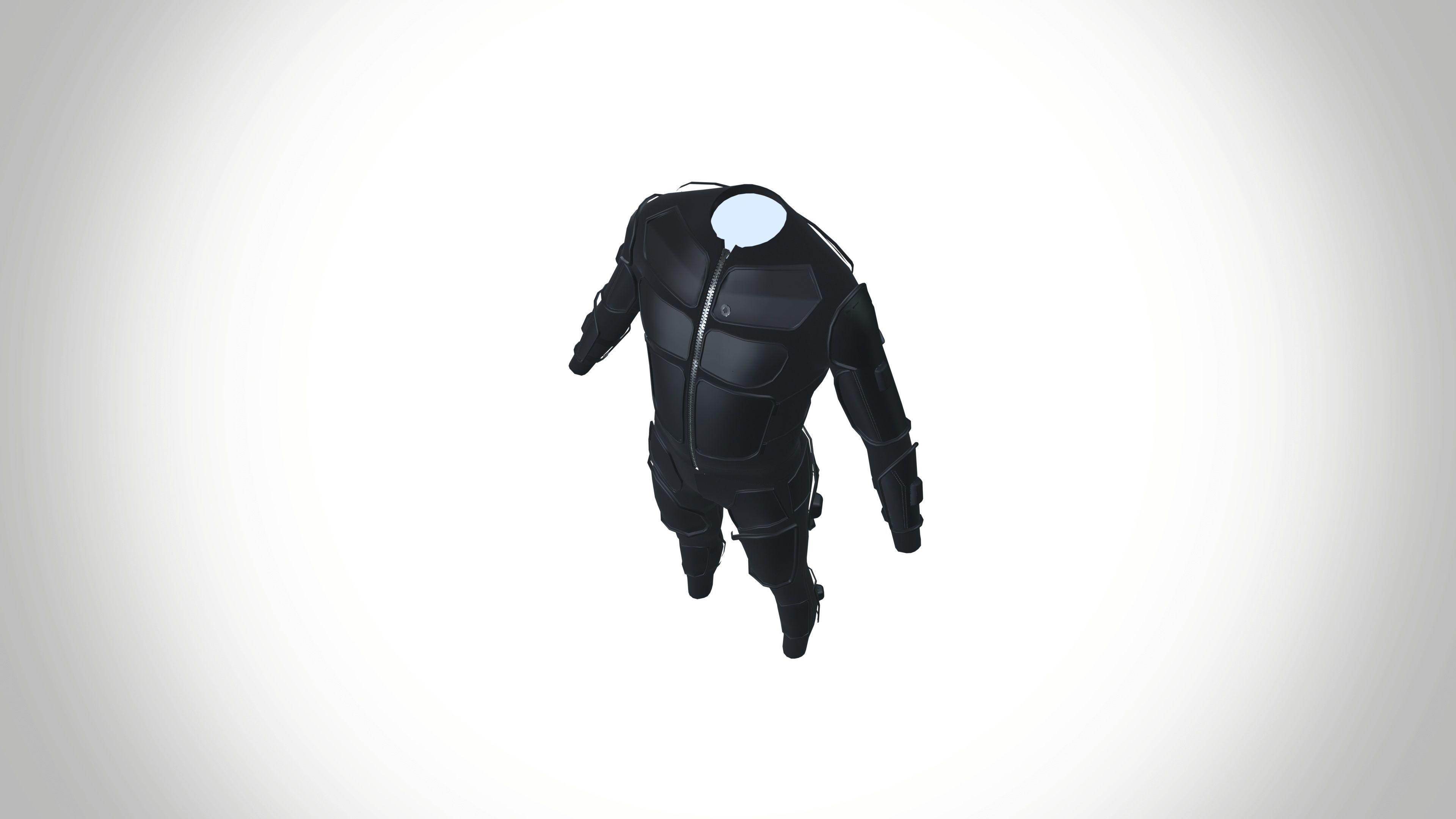 VR Haptic Body Suit 3D model_8