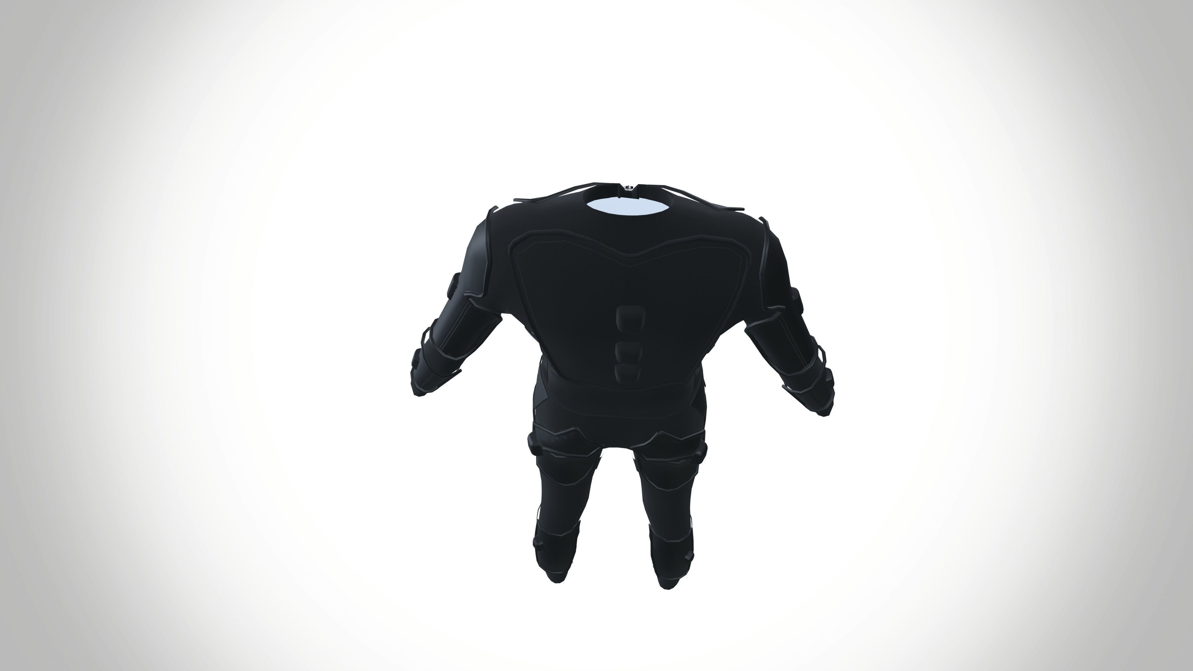 VR Haptic Body Suit 3D model_9