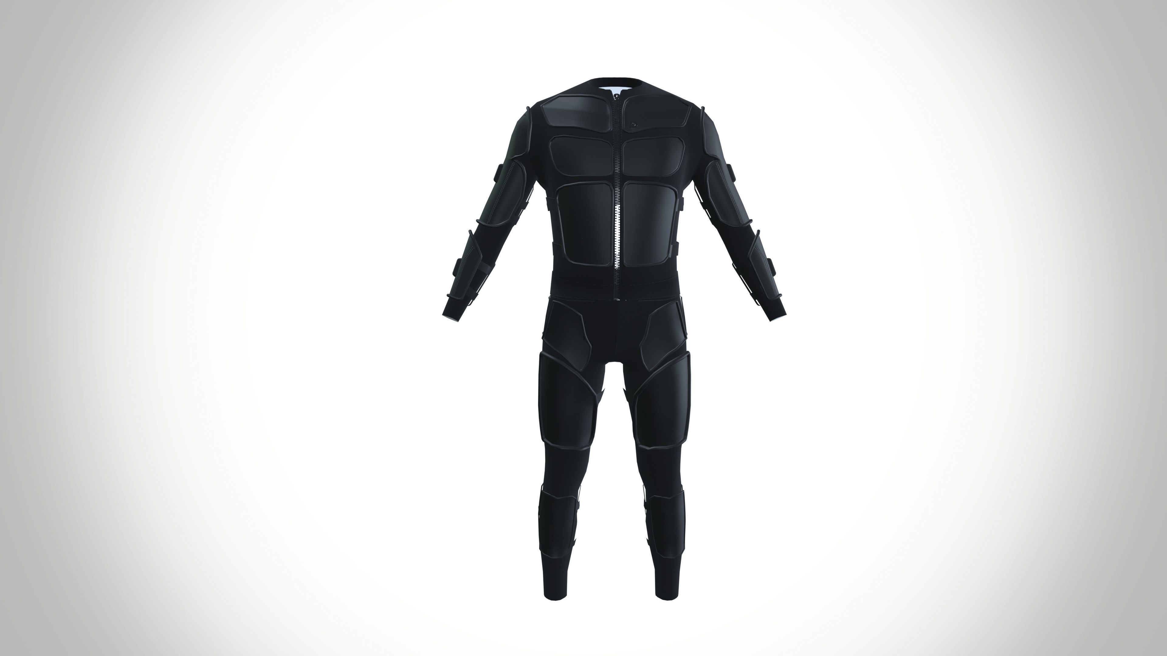 VR Haptic Body Suit 3D model_3