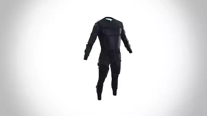 VR Haptic Body Suit 3D model