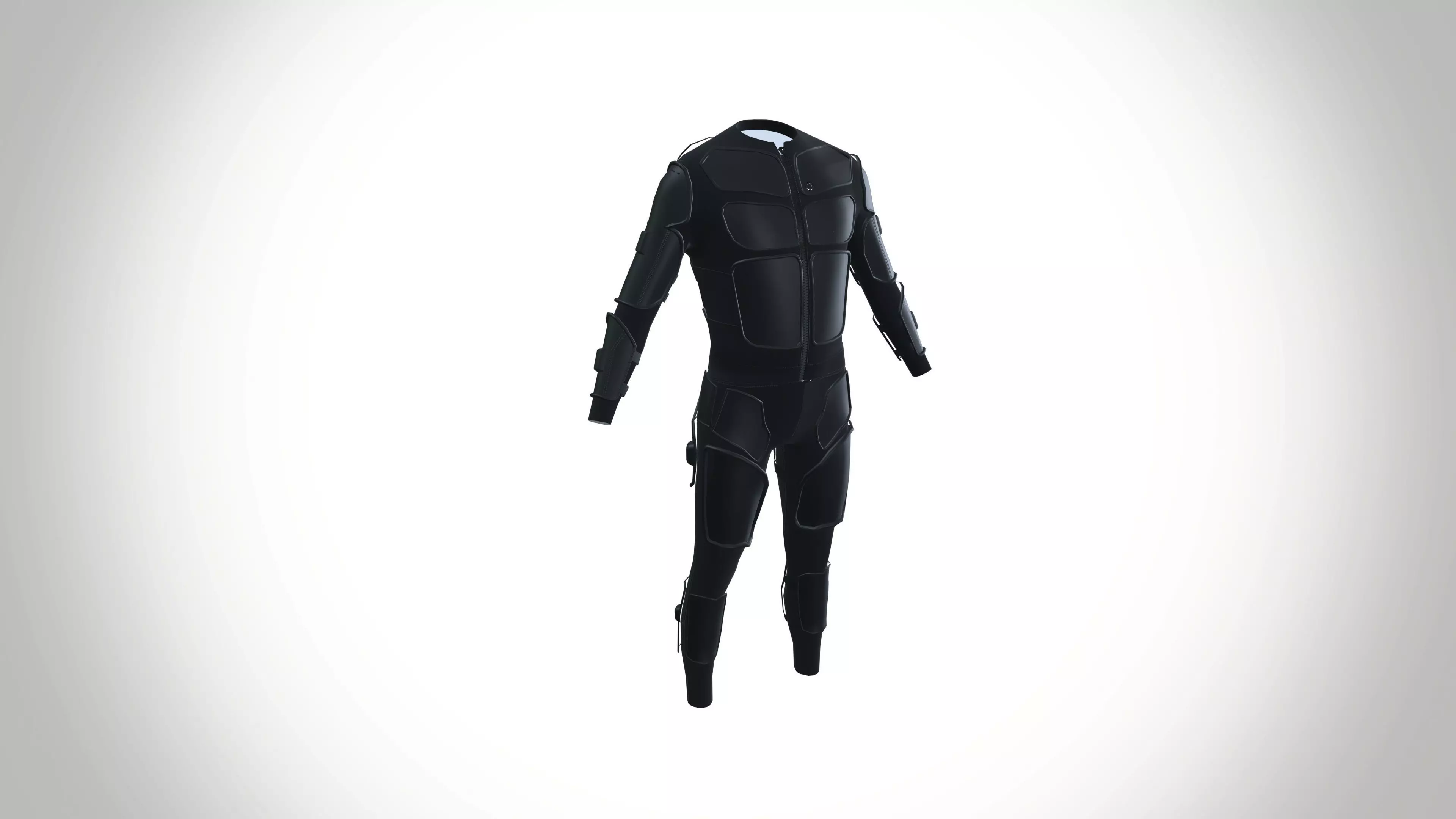 VR Haptic Body Suit 3D model_0