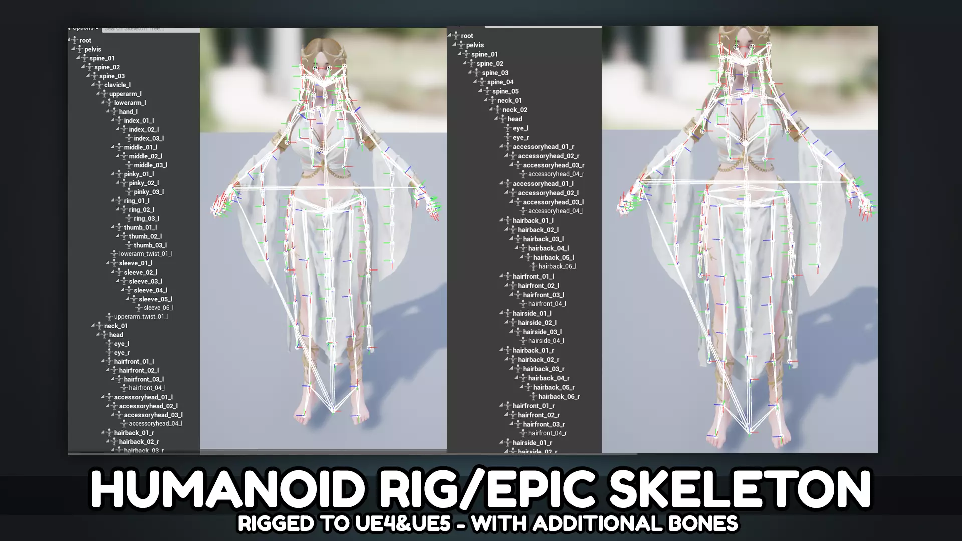 High Priestess Low-poly 3D model_6